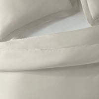 Serta Comfort Moonstuck Cotton Solid Duvet Set, целосна кралица