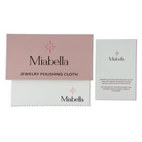 Miabella Women's'sims 1- Carat T.G.W. Создаден сино сафир и создаден бел сафир и tsavorite жолто злато позлатено стерлинг сребро