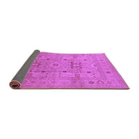 Ахгли Компанија Затворен Правоаголник Ориентални Виолетови Традиционални Килими, 7' 10'
