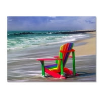 Трговска марка ликовна уметност „Виножито стол“ платно уметност од Мајк onesонс Фото