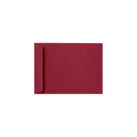Luxpaper отворено крајни коверти, гарнет црвена, 500 пакувања