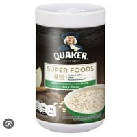 Quaker Super Food Apple Cinnamon Instant Oatmeal 10.6oz единечен спакуван појадок со топла житарка
