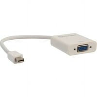 Syba Sy-ADA Displayport Машки НА VGA Женски Адаптер, Бело