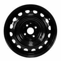 Преиспитано челично тркало ОЕМ, црно, се вклопува во 2012 година- Тојота Приус Ц.
