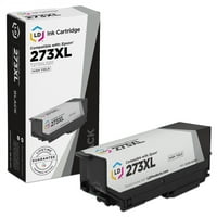 Повторно воспоставена замена за EPSON 273XL T273XL црни касети со висок принос за употреба во изразување XP-520, XP-600, XP-610,