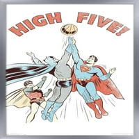 Стрипови - Бетмен-Робин-Супермен - Висок Пет Ѕиден Постер, 14.725 22.375