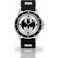 Стрип Бетмен возрасен машки часовник со гумен каиш за куршуми - БАТ9062