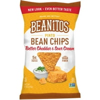 Beanitos Pinto Bean & Fla Cheddar Chips Chips, Оз