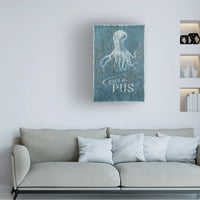 Кора Ниле „Октопод на сино дрво“ платно уметност