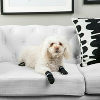 Миленичиња Life ® Анти-Лизгачки Гумени Зафатени Дишечки Чорапи За Кучиња За Миленичиња-Комплет од 4
