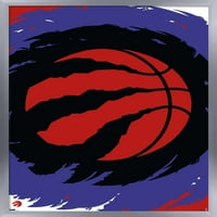 Торонто Рапторс-Логото Ѕид Постер, 22.375 34