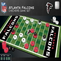 Ремек -дела игри на табли за деца и возрасни - Checks NFL Атланта соколи