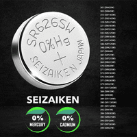 Seizaiken SR927SW 1.55 V 0% Hg Сребрен Оксид Часовник Батерија