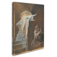 Заштитен знак Ликовна Уметност Arјадна Тезеј И Минотаурот Платнена Уметност Од Хенри Фусели
