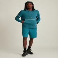 Бонобос Филедер за мажи и големи машка руно пуловер качулка, до големина 3XL