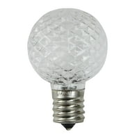 Пакет на фацетирани LED G Clear Christmas Replaction Bulbs
