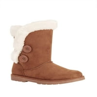 Calistoga Vegan Suede Fau Fur Mid Mid Cale Coot