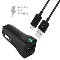 Ixir Motorola Motosmart Me XT Charger Micro USB 2. Кабелски комплет од Truwire {Car Charger + Micro USB кабел} Вистинско дигитално