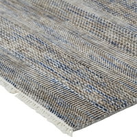 Caldecott Classic Striped килим, темно топло сиво, килим со акцент од 2ft 3ft
