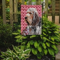 Каролини Богатства SC9708GF Otterhound Срца И Љубов Знаме Градина Големина Мали, разнобојни