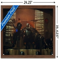 Војна на ѕвездите: Мандалориската Сезона - Боба Фет На Ѕидниот Постер На Престолот На Џаба, 14.725 22.375