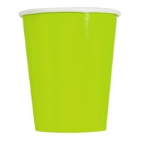 12oz чаши за хартија, светло зелена, 10CT