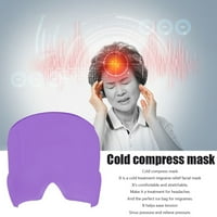 Мингјик погоден за носење ладен гел од бандана мраз за олеснување на напнатоста на главата