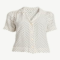Бесплатно собрание, женски кошула за кратки ракави