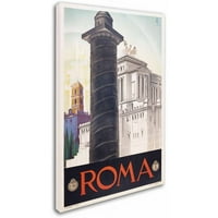 Трговска марка ликовна уметност Рома платно уметност