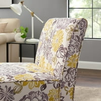 Линен Бинум, лизгачки стол, сива и жолта