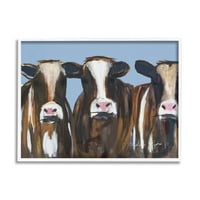 Sumn Industries Row на говеда фарма портрет портрет меки животни, 20, дизајнирани од Мелиса Лајонс
